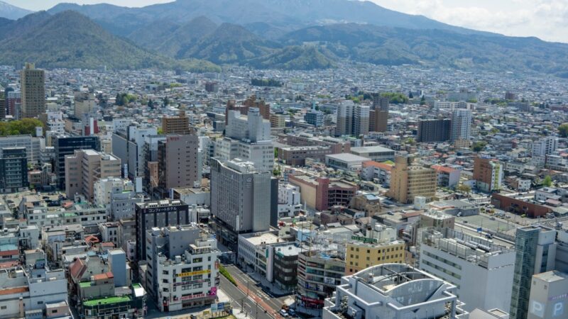 山形市長町４丁目付近のライブカメラ|山形県山形市のサムネイル