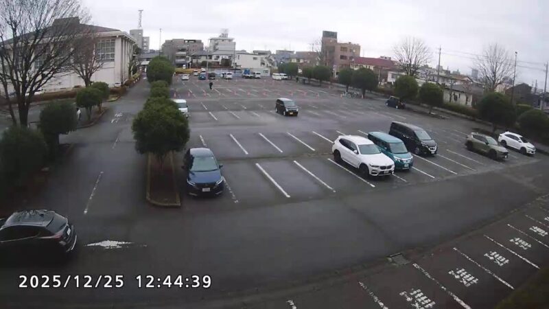 宇都宮市文化会館・第1・2駐車場のライブカメラ|栃木県宇都宮市のサムネイル