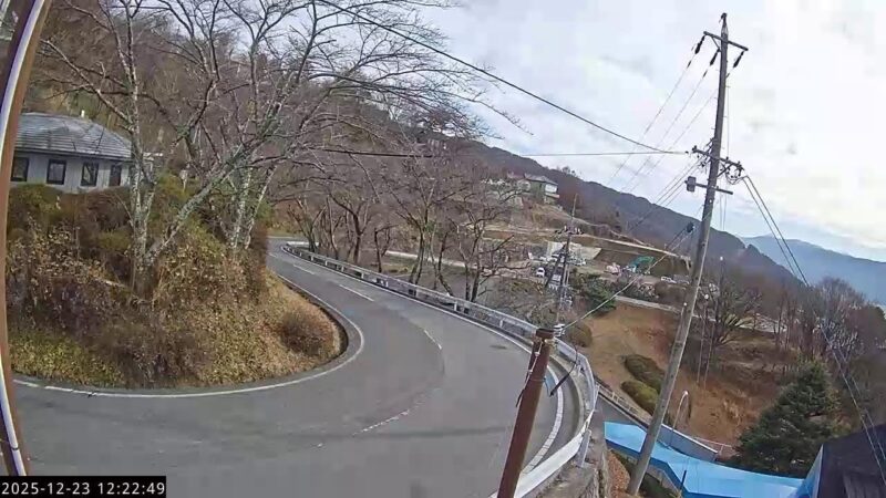 長野県道40号 立石公園駐車場付近のライブカメラ|長野県諏訪市のサムネイル