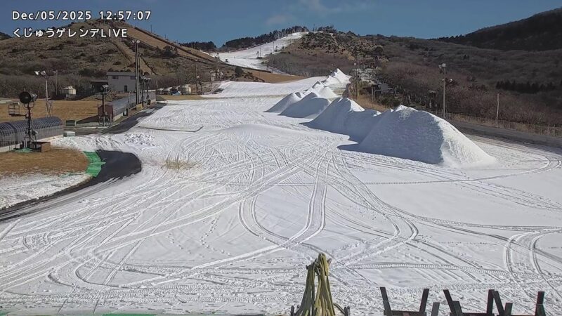くじゅう森林公園スキー場ゲレンデのライブカメラ|大分県九重町のサムネイル