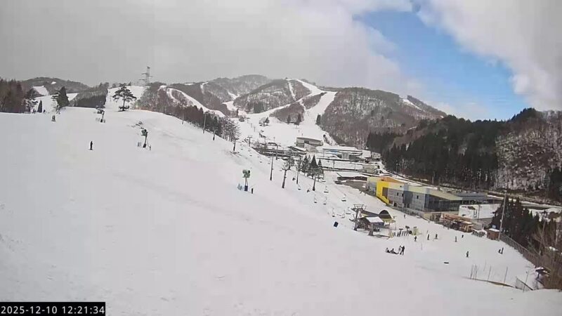 ダイナランドスキー場ゲレンデのライブカメラ|岐阜県郡上市のサムネイル