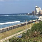 北谷町から砂辺・宮城海岸 のライブカメラ|沖縄県北谷町のサムネイル