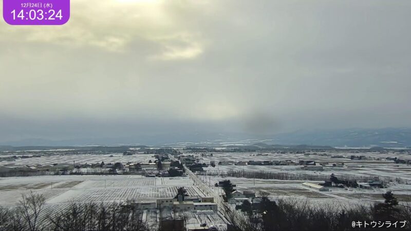 キトウシの森・展望閣から町内のライブカメラ|北海道東川町のサムネイル