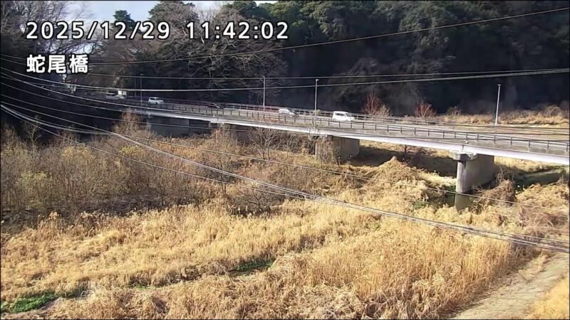 蛇尾川 蛇尾橋のライブカメラ|栃木県大田原市のサムネイル