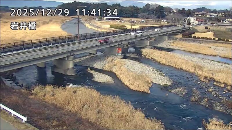 箒川 岩井橋のライブカメラ|栃木県大田原市のサムネイル