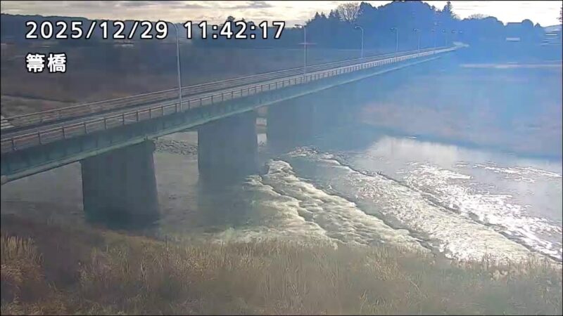 箒川 箒橋のライブカメラ|栃木県大田原市のサムネイル