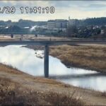 清流荘付近から那珂川歩道橋のライブカメラ|栃木県大田原市のサムネイル