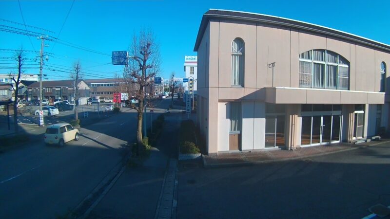射水市道大島北野鷲塚線 三ケコミュニティセンターのライブカメラ|富山県射水市のサムネイル