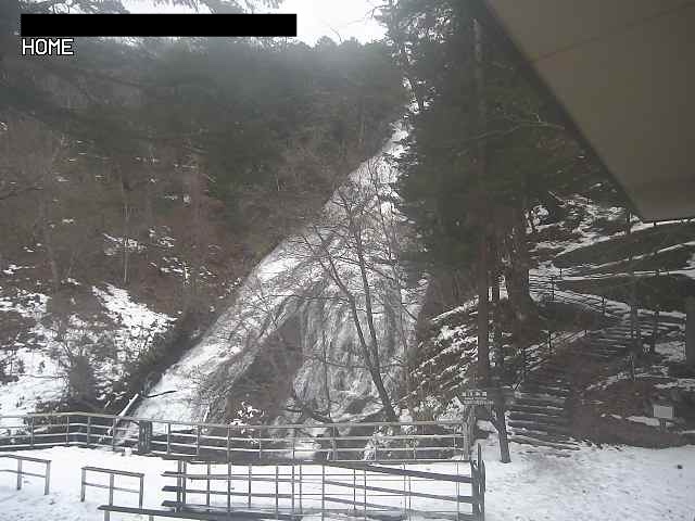レストハウスから湯滝のライブカメラ|栃木県日光市のサムネイル