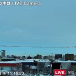ラジオカロスサッポロより北1条宮の沢通付近・札幌市内のライブカメラ|北海道札幌市のサムネイル