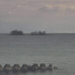 海越しの立山連峰のライブカメラ|富山県氷見市のサムネイル