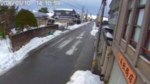 秋田県五城目町 五城目朝市・朝市通りのライブカメラ