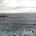 白い船公園から見る塩津漁港のライブカメラ|島根県出雲市のサムネイル