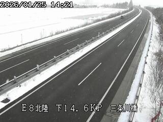 北陸自動車道 長浜IC〜木之本ICのライブカメラ|滋賀県長浜市のサムネイル