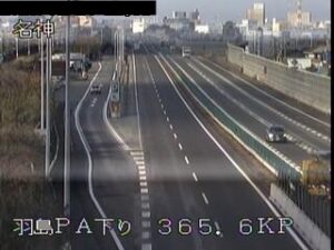 岐阜県羽島市 名神高速道路 羽島パーキングエリア下りのライブカメラ