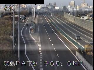 名神高速道路 羽島パーキングエリア下りのライブカメラ|岐阜県羽島市のサムネイル