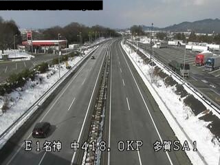 名神高速道路 多賀サービスエリア上下のライブカメラ|滋賀県多賀町のサムネイル