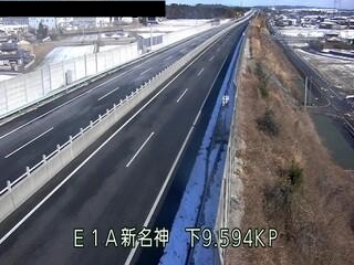 新名神高速道路 菰野インターチェンジのライブカメラ|三重県菰野町のサムネイル