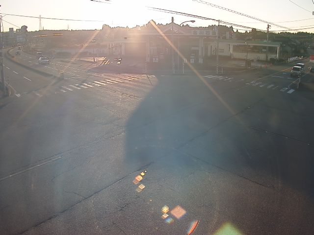 富山県道31号 黒河（東）交差点のライブカメラ|富山県射水市のサムネイル