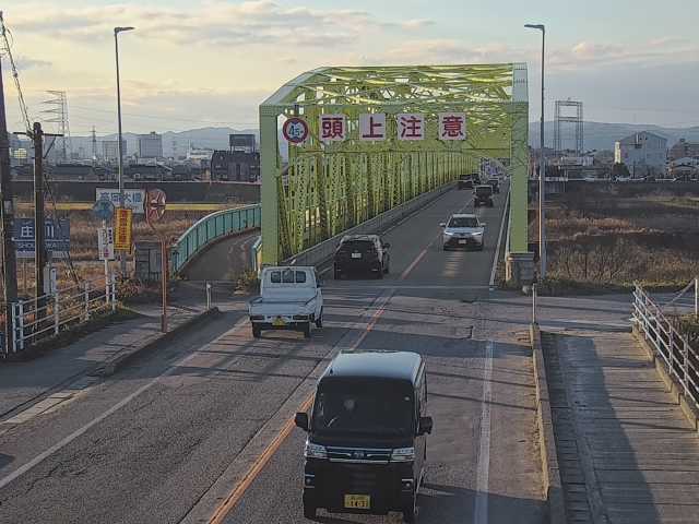 富山県道44号 高岡大橋のライブカメラ|富山県射水市のサムネイル