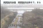 阿武隈川 大坊 27.3k右岸Ｐのライブカメラ|宮城県角田市のサムネイル