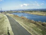 阿武隈川 伊達崎綿ノシバ L12.4kのライブカメラ|福島県桑折町のサムネイル