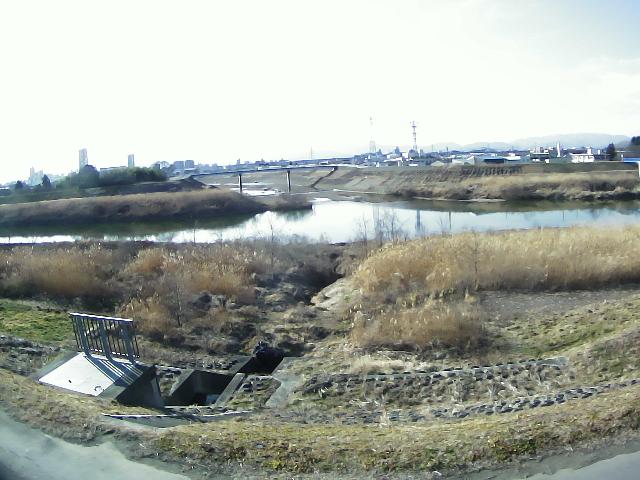 阿武隈川 阿久津町六溜 R84.2kのライブカメラ|福島県郡山市のサムネイル