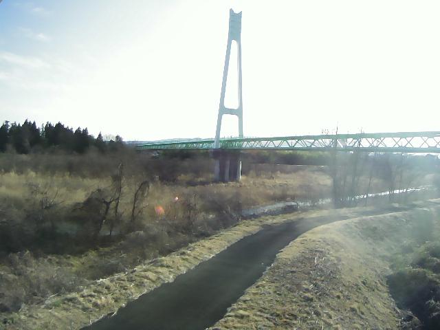 荒川 仁井田前林川原 L5.4k+25のライブカメラ|福島県福島市のサムネイル