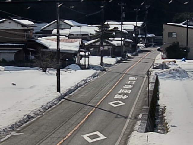 福井県道25号 中戸口町のライブカメラ|福井県鯖江市のサムネイル