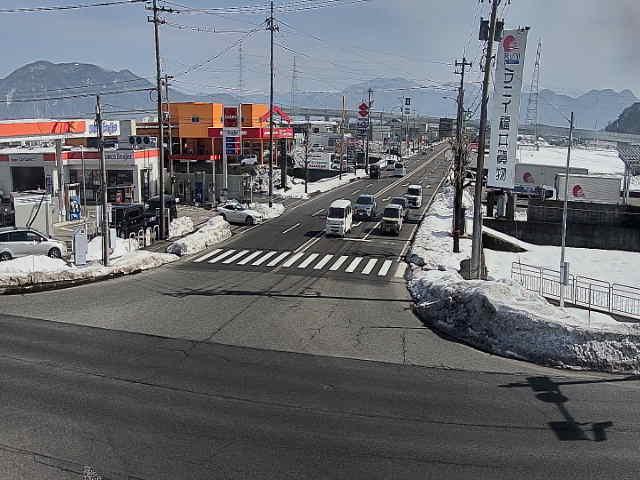 福井県道40号 葛岡交差点のライブカメラ|福井県越前市のサムネイル