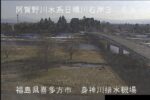 日橋川 身神川排水機場 3.6k右岸のライブカメラ|福島県喜多方市のサムネイル