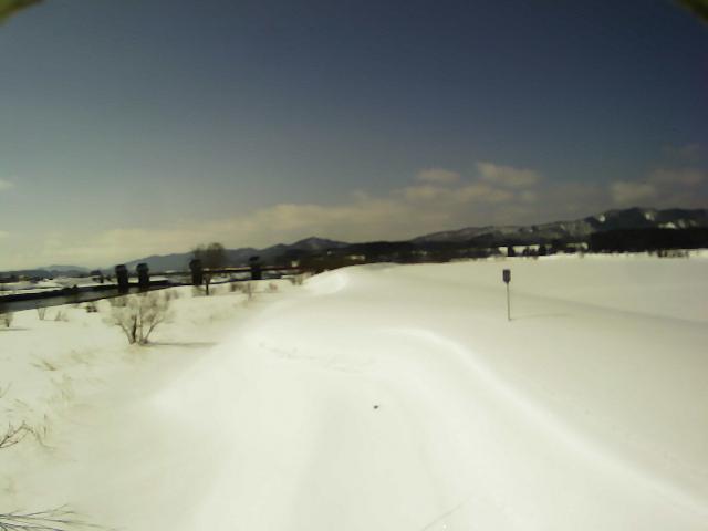 真室川 木ノ下 0.6k右岸のライブカメラ|山形県真室川町のサムネイル