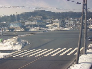国道8号 長泉寺交差点のライブカメラ|福井県鯖江市のサムネイル
