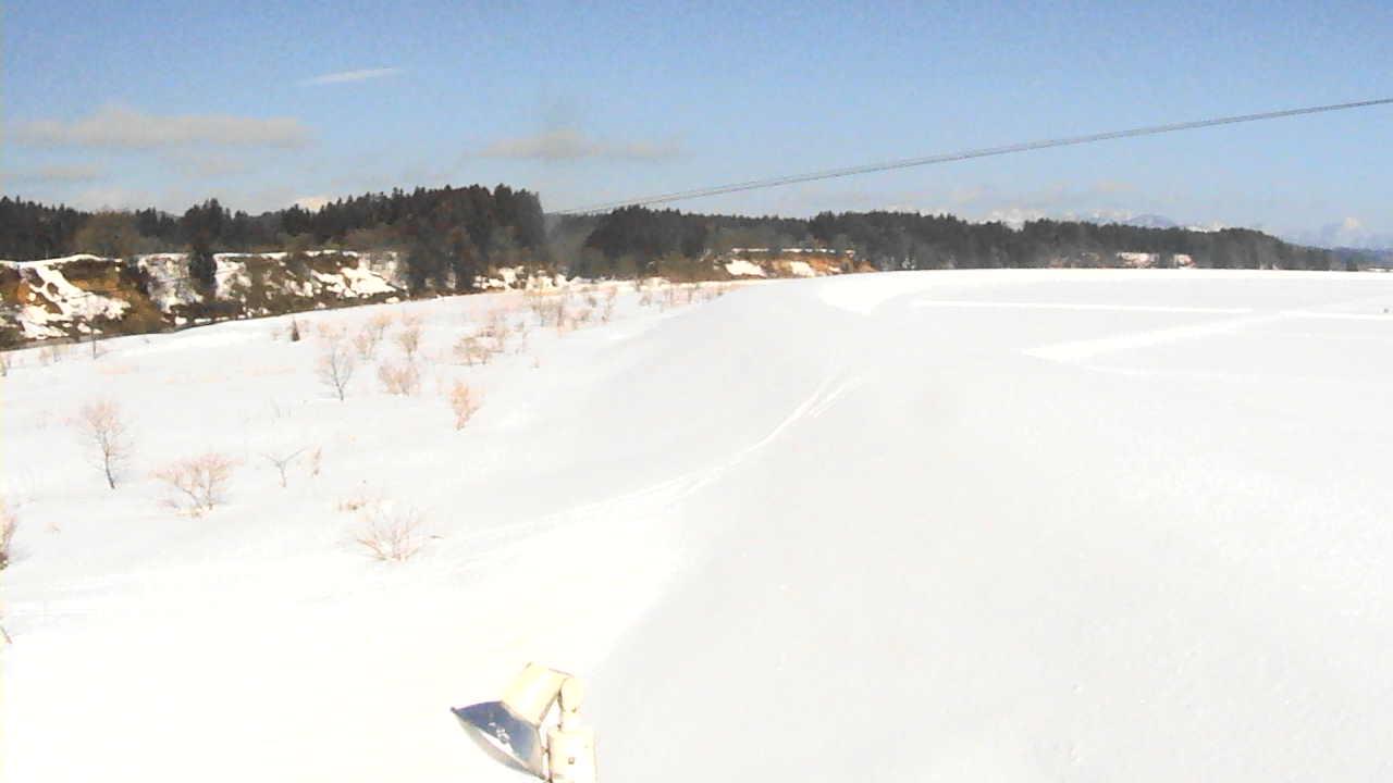 鮭川 西村 16.0k左岸のライブカメラ|山形県鮭川村のサムネイル
