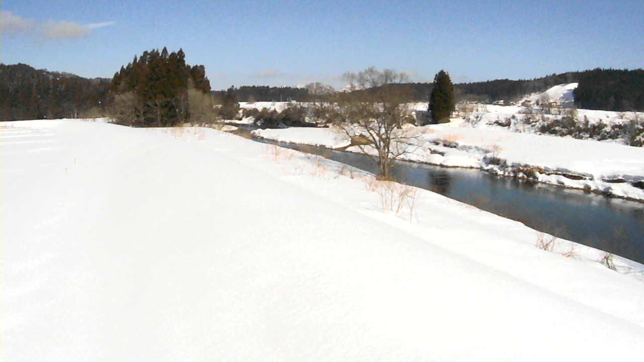鮭川 岩木 20.0k右岸のライブカメラ|山形県鮭川村のサムネイル