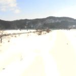 鮭川 津谷 2.6k右岸のライブカメラ|山形県戸沢村のサムネイル