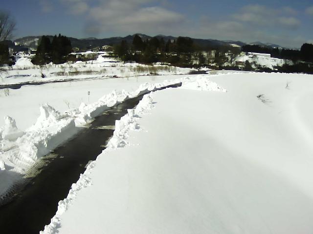 鮭川 岩清水 3.0k左岸のライブカメラ|山形県戸沢村のサムネイル