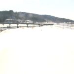 鮭川 名高 5.4k右岸のライブカメラ|山形県戸沢村のサムネイル