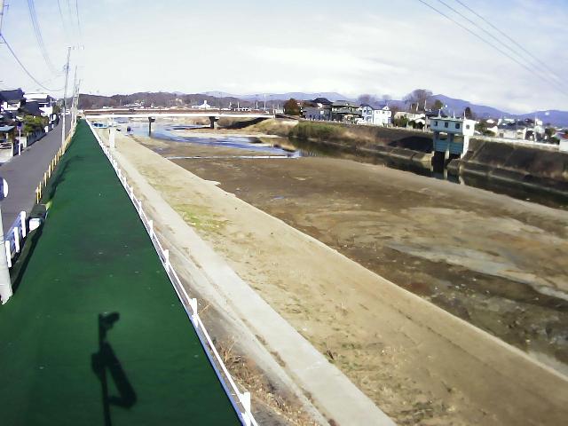 釈迦堂川 塚田 L1.4kのライブカメラ|福島県須賀川市のサムネイル