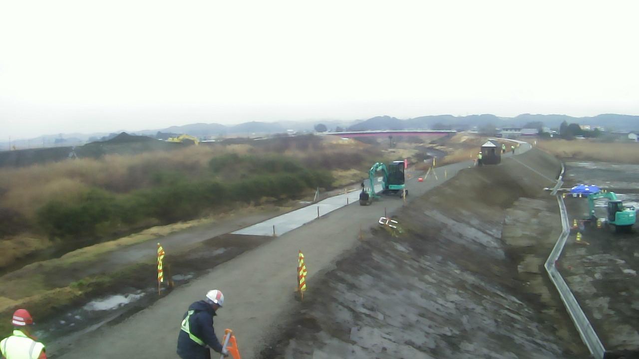善川 0.4k右岸のライブカメラ|宮城県大和町のサムネイル