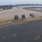 旭川 左岸 3k600のライブカメラ|岡山県岡山市のサムネイル