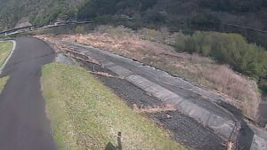 島根県江津市 江の川 左岸 鹿賀29.0kのライブカメラ
