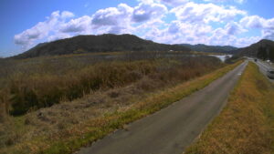 島根県出雲市 斐伊川 左岸 斐伊川放水路分流堰13k800のライブカメラ