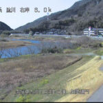 肱川 右岸6.0k 加屋排水樋門のライブカメラ|愛媛県大洲市のサムネイル