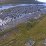 日野川 右岸 岸本10k400のライブカメラ|鳥取県伯耆町のサムネイル