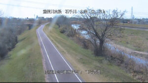 愛媛県松山市 石手川 左岸0k3松山市 市坪霞堤のライブカメラ