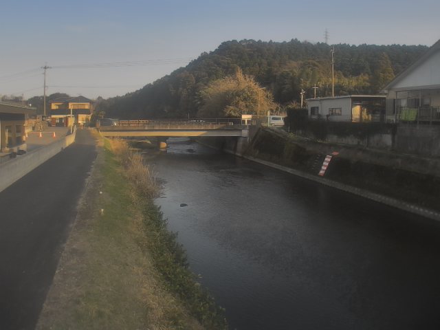 肝属川 右岸23k6大園橋下流のライブカメラ|鹿児島県鹿屋市のサムネイル