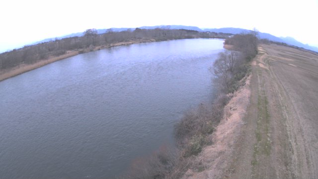 北上川 上流 105.4km左岸のライブカメラ|岩手県花巻市のサムネイル