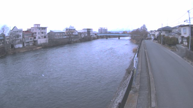 北上川 上流 137.8km左岸のライブカメラ|岩手県盛岡市のサムネイル