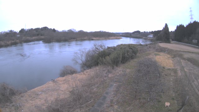 北上川 上流 38.5km左岸のライブカメラ|岩手県平泉町のサムネイル
